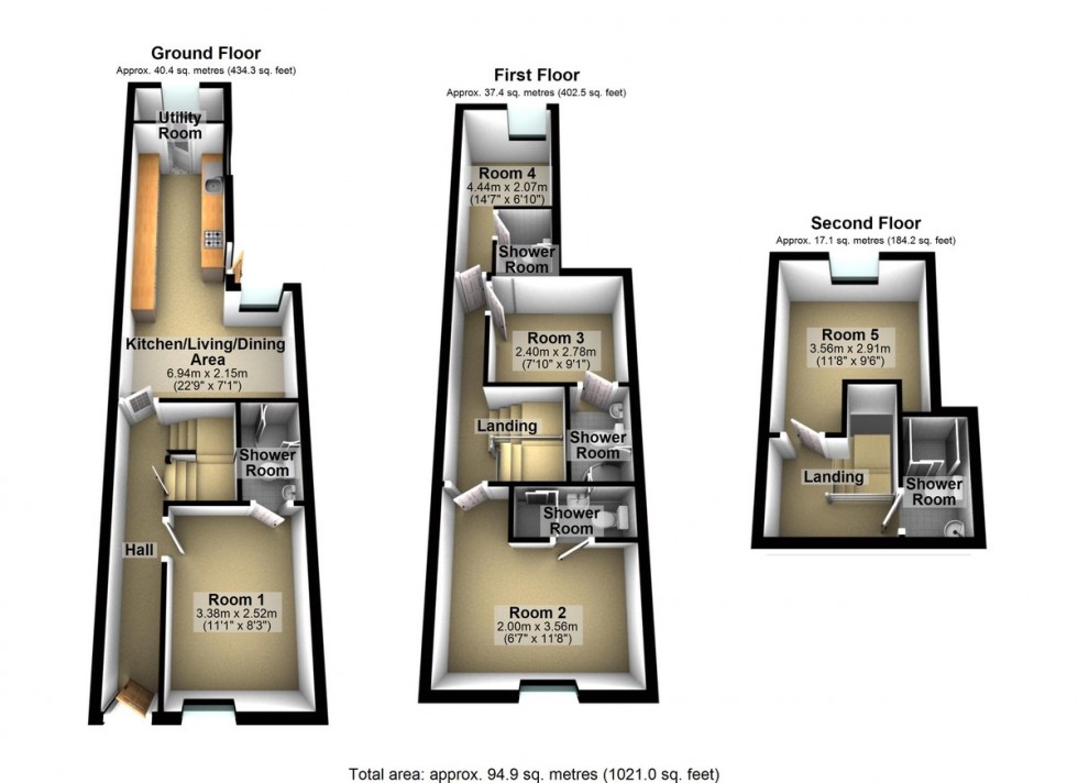 Floorplan for Humber Avenue, Coventry