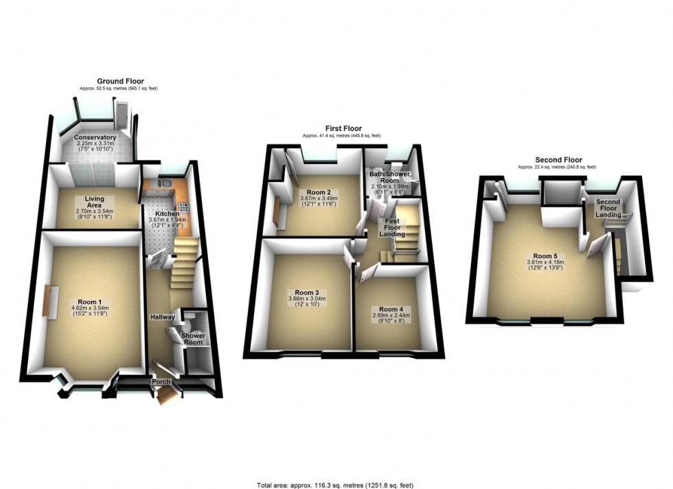 Floorplan for Queensland Avenue, Coventry