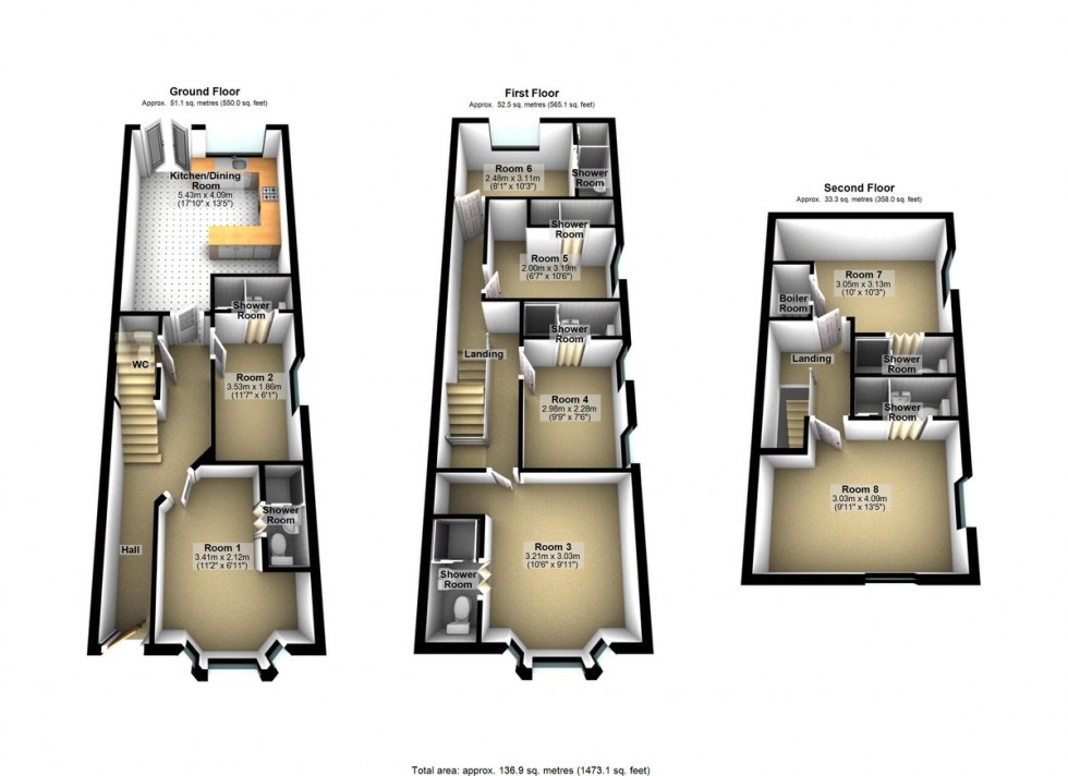 Floorplan for Regent Street, Coventry
