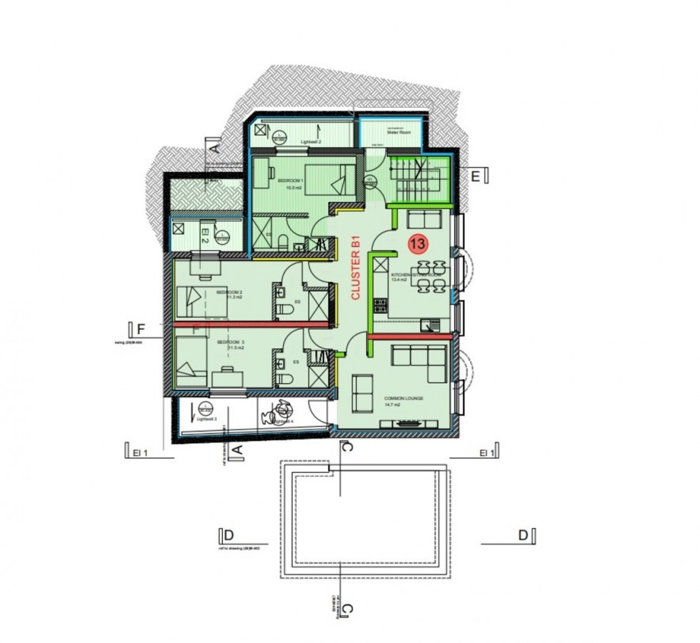 Floorplan for Great 3 bedroom property for Warwick Students-BOOK NOW