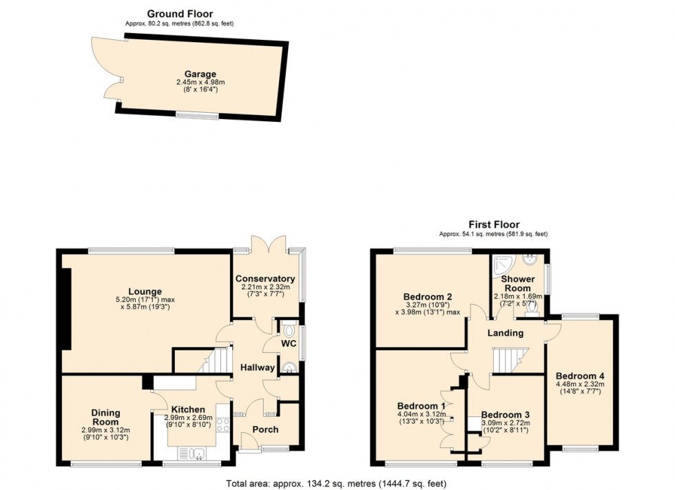 Floorplan for Nice 4 Bedroom House near Warwick uni & Cannon Park Must be viewed