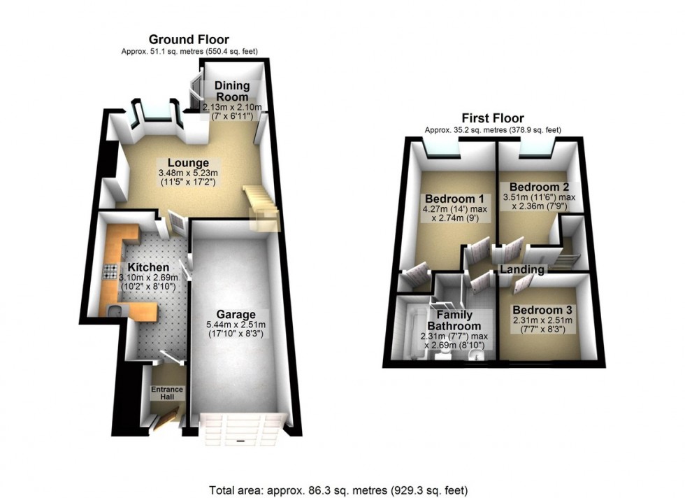 Floorplan for Great 1st time Buyer house or Investment Near UHCW Hospital