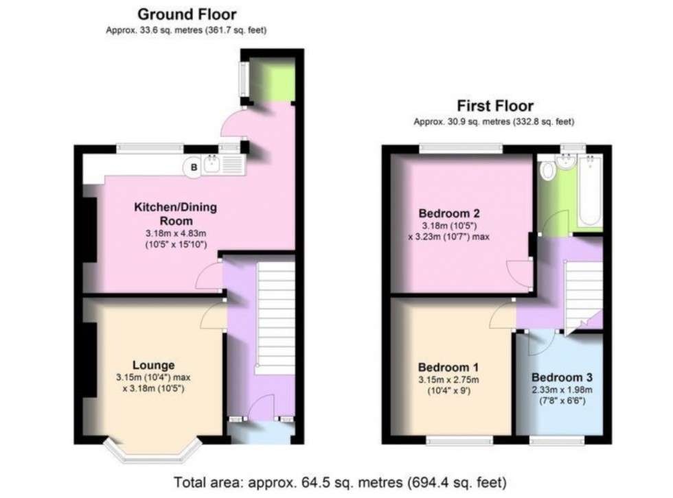 Floorplan for Spacious Family Home - Bell Green Road, Coventry
