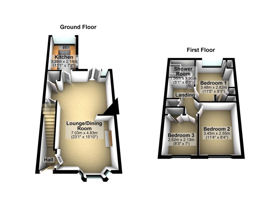Floorplan for Eastcotes, Coventry