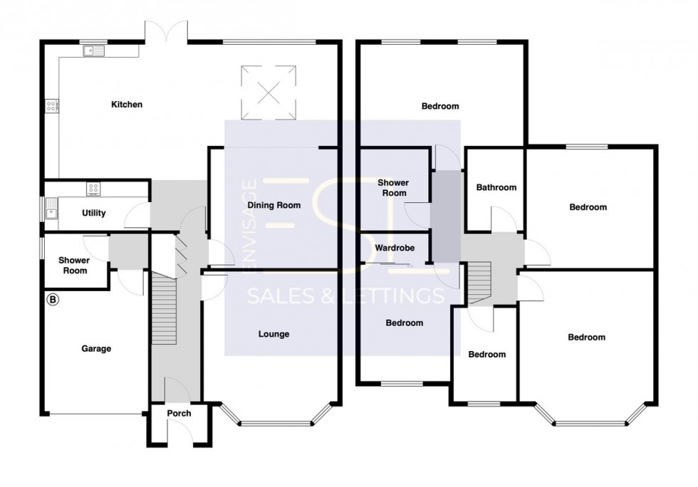 Floorplan for Grasmere Avenue, Finham School Catchment area