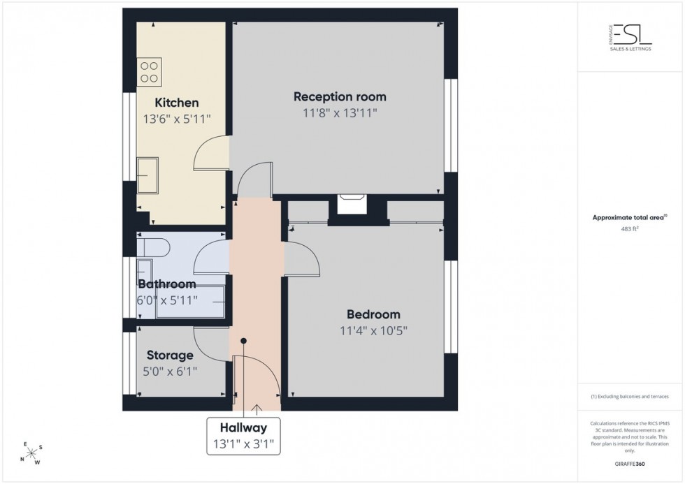 Floorplan for Charminster Drive, Coventry