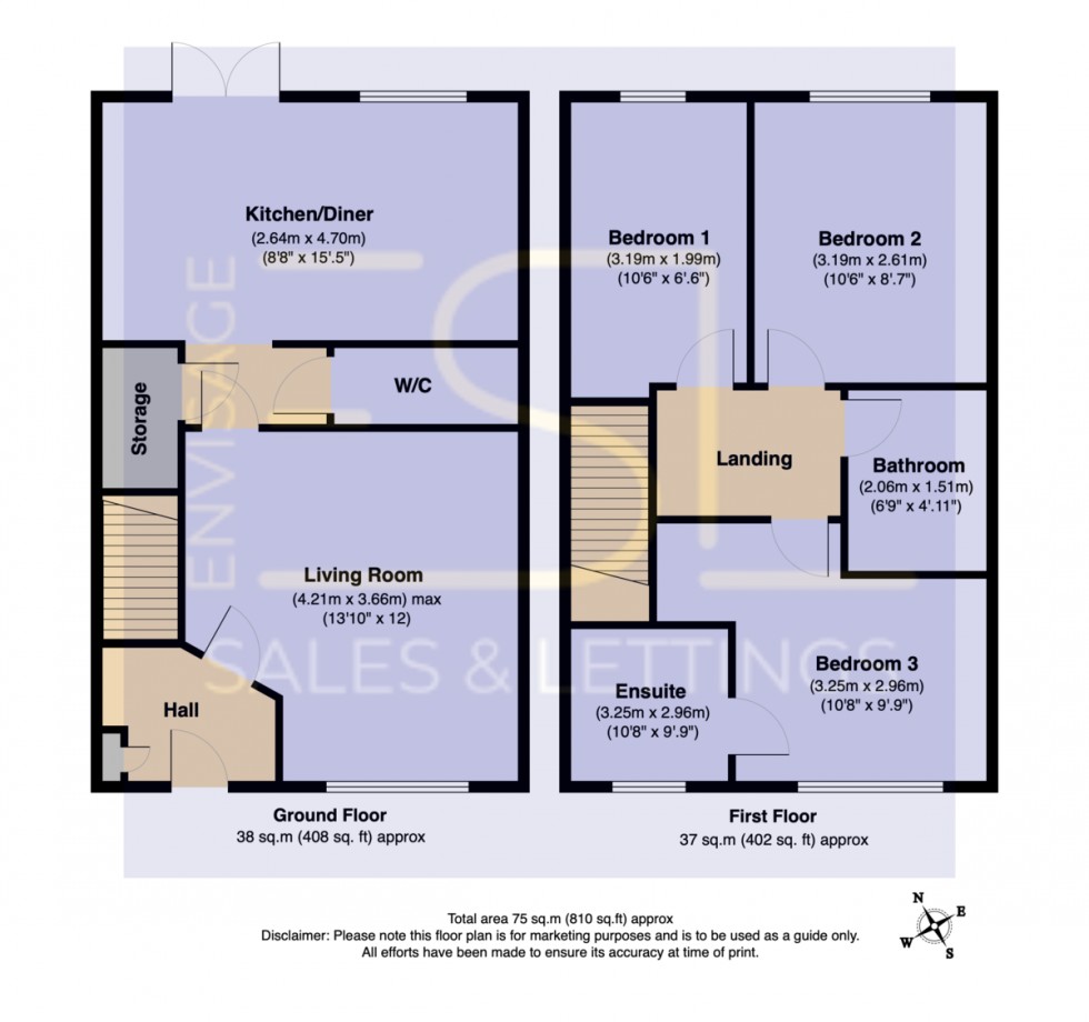 Floorplan for Viewings Available 7 days a week