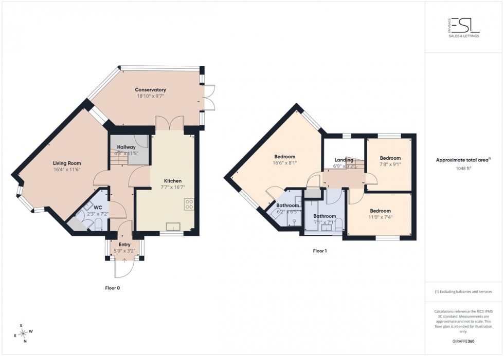 Floorplan for Lancaster Gardens, Coventry