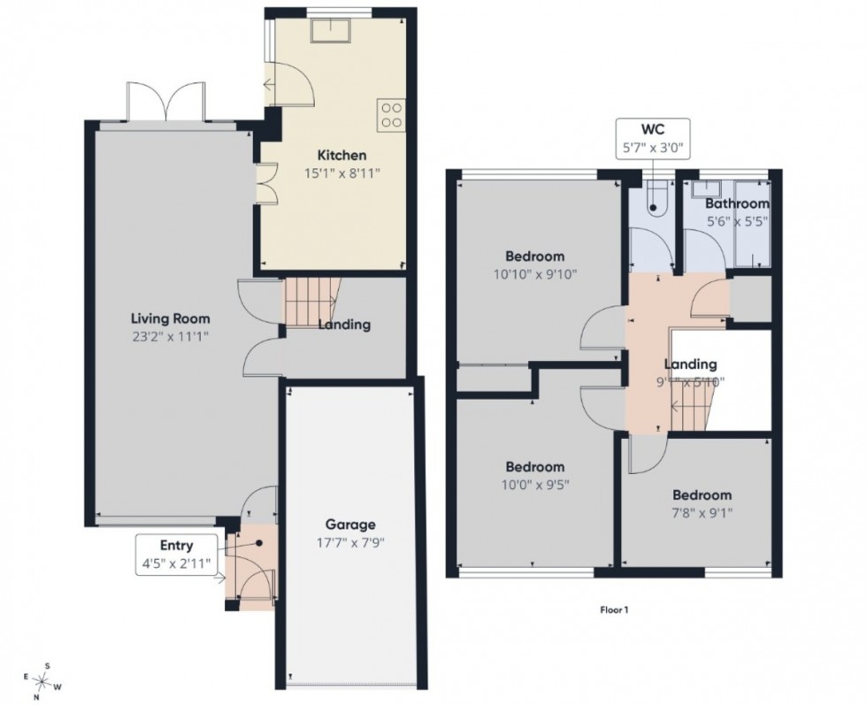 Floorplan for Mary Herbert Street, Coventry