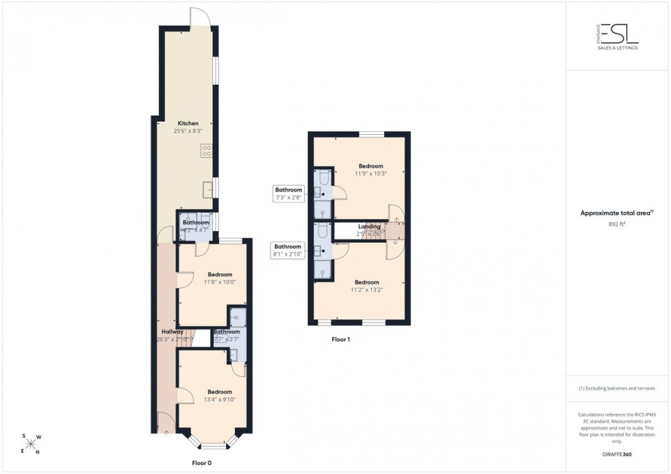 Floorplan for HMO For sale For Six People-City Centre