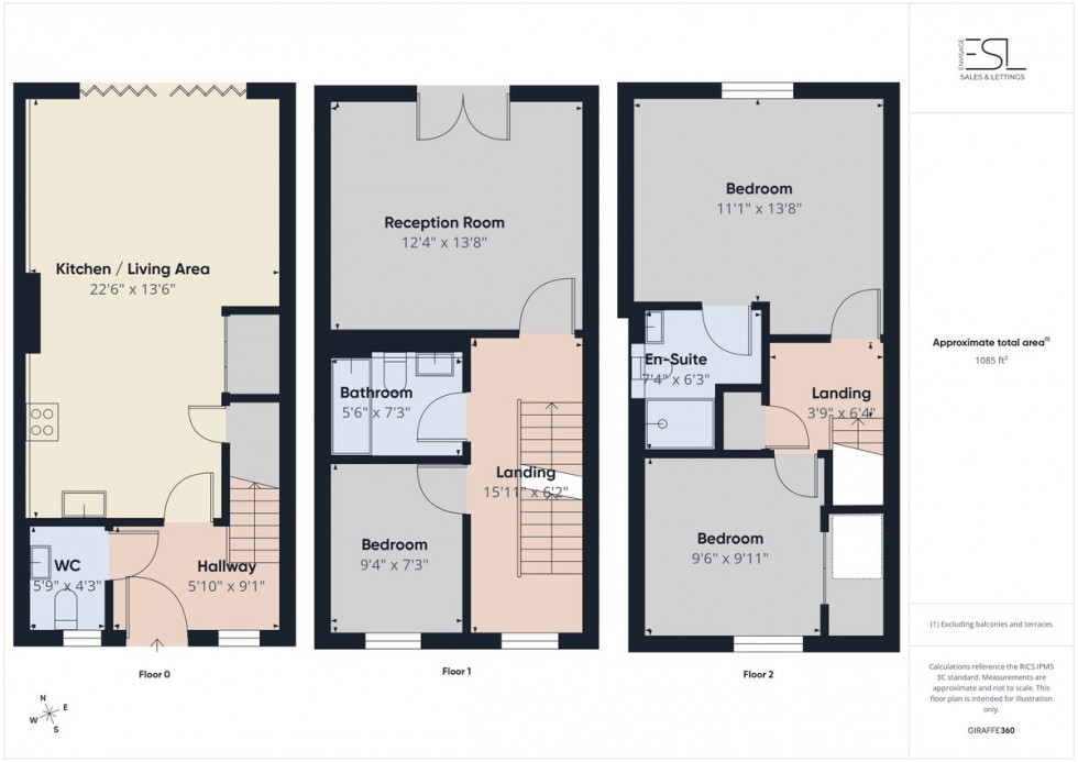 Floorplan for Humber Road, Coventry