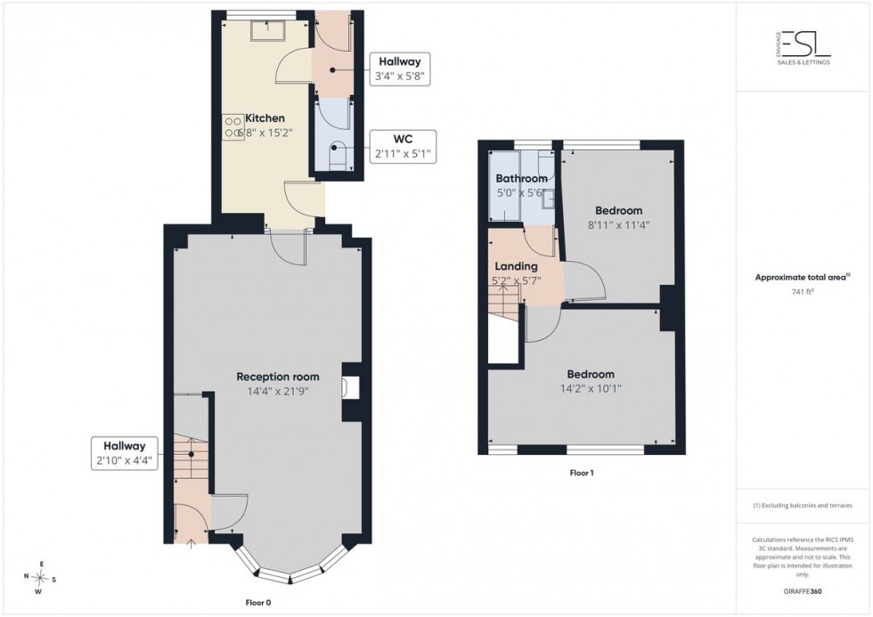 Floorplan for Vinecote Road, Coventry